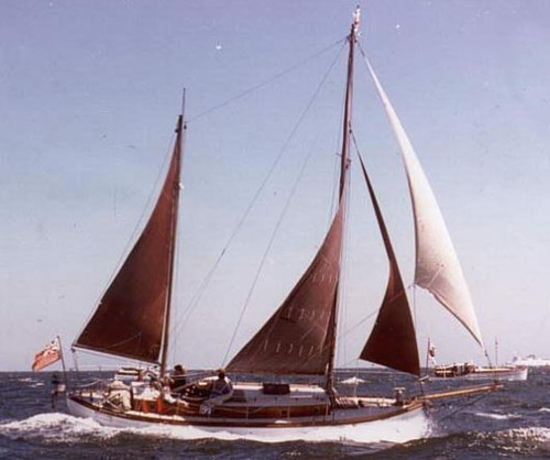 Dunkirk’s Windsong - one of the fleet of ’small ships’ © SW